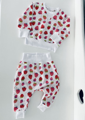 Комплект 2 предмета "Strawberry"от 1 до 9 месяцев