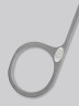 Ножницы для кутикулы H 113 Easy Line by Olton (matte) + фото №3