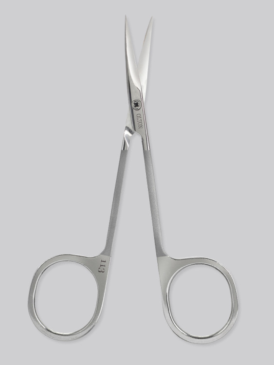 Ножницы для кутикулы H 113 Easy Line by Olton (gloss) + фото